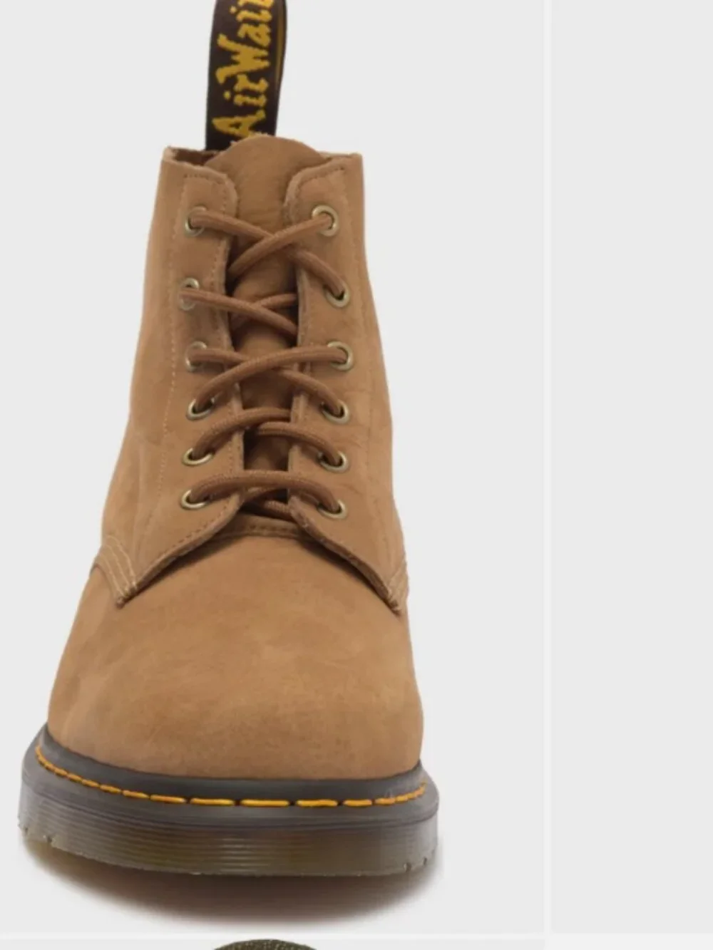Savannah Tan ~ Dr. Martens 101 Tumbled Nubuck Ankle Boot MSRP$185 Super Comfy